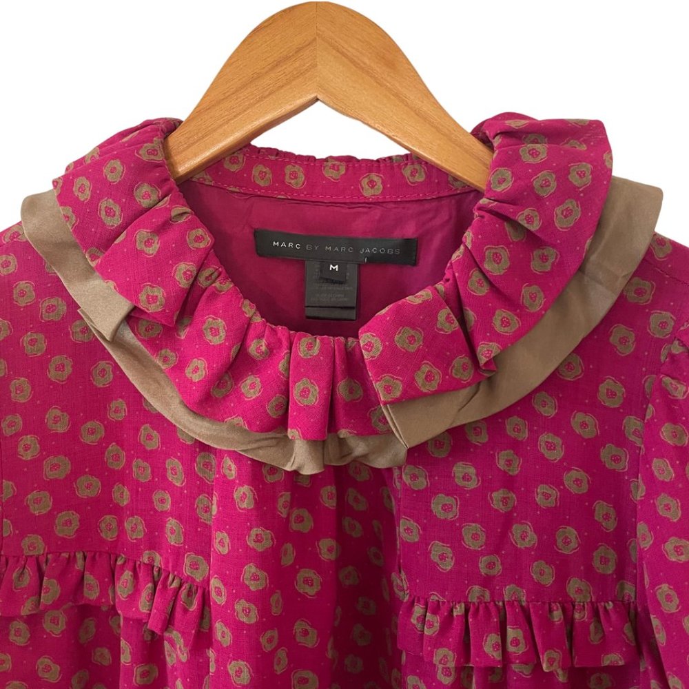 Marc by Marc Jacobs Plum Shift Dress w/Pockets - Picture 3 of 10